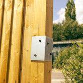 Fence Post Extender Bracket Pairs for 3" / 75mm Wood